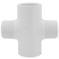 Product Image of 1" PVC Sch. 40 Cross (Socket x MIPT)