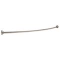 Product Image of 1" X 5' Shower Curtain Rod w/ Brackets, 6" Bow (Chrome), 42205
