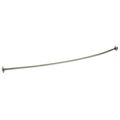 Product Image of 1" X 6' Curved Shower Rod w/ Brackets, 6" Bow (Chrome), 42206