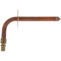 Product Image of 1/2" EVERLOC+ Stub Out Elbow w/ Mounting Plate (8" Length)
