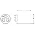 Product Image of Capacitor - 45/15/370 Dual Round, 43-101665-65