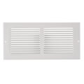 Product Image of 10" x 4" (Wall Opening Size) White Return Air Grille (650 Series)