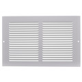 Product Image of 10" x 6" (Wall Opening Size) White Return Air Grille (650 Series)