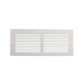 Product Image of 12" x 4" (Wall Opening Size) White Return Air Grille (650 Series)