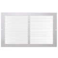 Product Image of 14" x 8" (Wall Opening Size) White Return Air Grille (650 Series)