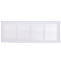 Product Image of 20" x 6" (Wall Opening Size) White Return Air Grille (650 Series)