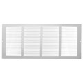 Product Image of 20" x 8" (Wall Opening Size) White Return Air Grille (650 Series)