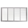 Product Image of 20" x 10" (Wall Opening Size) White Return Air Grille (650 Series)