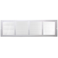 Product Image of 24" x 6" (Wall Opening Size) White Return Air Grille (650 Series)