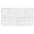 Product Image of 24" x 12" (Wall Opening Size) White Return Air Grille (650 Series)
