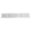 Product Image of 36" x 6" (Wall Opening Size) White Return Air Grille (650 Series)