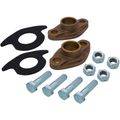 Product Image of 1-1/2" Double Bronze Sweat Oval Meter Flange Kit (Lead Free)