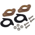 Product Image of 2" Double Bronze Oval Meter Flange Kit (Lead Free)