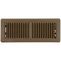 Product Image of 4" x 12" Heavy Duty Floor Register (Brown)