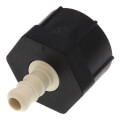 Product Image of 3/8" PEX Crimp x 1/2" PureFlow PolyAlloy Closet Adapter (Plastic Nut)