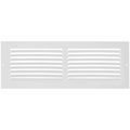 Product Image of 14" x 4" (Wall Opening Size) White Sidewall/Ceiling Return Air Grille (672 Series)