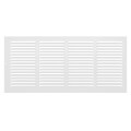 Product Image of 20" x 8"W White Sidewall/Ceiling Return Air Grille (672 Series)