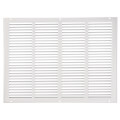 Product Image of 20" x 14" (Wall Opening Size) White Sidewall/Ceiling Return Air Grille (672 Series)