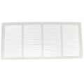 Product Image of 24" x 10" (Wall Opening Size) White Sidewall/Ceiling Return Air Grille (672 Series)