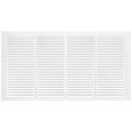 Product Image of 24" x 12" (Wall Opening Size) White Sidewall/Ceiling Return Air Grille (672 Series)