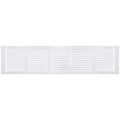 Product Image of 30" x 6" (Wall Opening Size) White Sidewall/Ceiling Return Air Grille (672 Series)