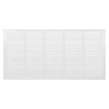 Product Image of 30" x 14" (Wall Opening Size) White Sidewall/Ceiling Return Air Grille (672 Series)