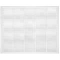 Product Image of 30" x 24" (Wall Opening Size) White Sidewall/Ceiling Return Air Grille (672 Series)