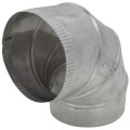 Product Image of 7" Aluminum Adjustable Elbow (22.5° to 90°)