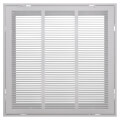 Product Image of 18" x 18" (Wall Opening Size) White Sidewall/Ceiling Return Air Filter Grille