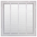 Product Image of 20" x 20" (Wall Opening Size) White Sidewall/Ceiling Return Air Filter Grille (659 Series)