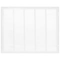 Product Image of 30" x 24" (Wall Opening Size) White Sidewall/Ceiling Return Air Filter Grille (659 Series)