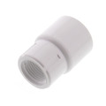 1/2" x 3/8" PVC Schedule 40 Socket x Female Adapter