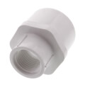 1" x 1/2" PVC Schedule 40 Socket x Female Adapter