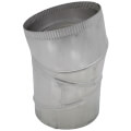Product Image of 8" Aluminum Adjustable Elbow (22.5° to 90°)