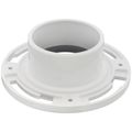 Product Image of 3" or 4" Level-Fit Closet Flange w/ Plastic Ring w/o Test Cap (PVC)