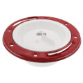 Product Image of 3" or 4" Closet Flange w/ Metal Ring and Test Cap (PVC)