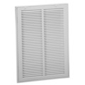 20" x 30" (Wall Opening Size) White Sidewall/Ceiling Return Air Filter Grille (673 Series)