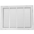 24" x 14" (Wall Opening Size) White Sidewall/Ceiling Return Air Filter Grille (673 Series)