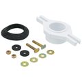 Product Image of 2" PVC Horizontal Adjustable Urinal Flange Kit for Urinals w/ 3-1/2" to 7" Mount Centers
