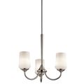 Product Image of Aubrey 3 Light Chandelier (Brushed Nickel)