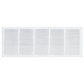 Product Image of 30" x 10" White Baseboard Return Air Grille (657 Series)