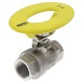Product Image of 3/4" IPS Full Port 316 Stainless Steel 2-Piece Ball Valve with Oval Handle
