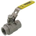 Product Image of 3/4" IPS Full Port 316 Stainless Steel 2-Piece Ball Valve
