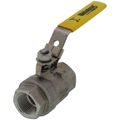 Product Image of 1" IPS Full Port 316 Stainless Steel 2-Piece Ball Valve