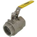 Product Image of 2" IPS Full Port 316 Stainless Steel 2-Piece Ball Valve