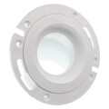 Product Image of 3" or 4" 45-Degree Closet Flange w/ Plastic Ring w/ Test Cap (PVC)