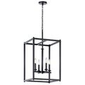 Product Image of Crosby 4 Light Foyer Pendant (Black)