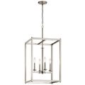 Product Image of Crosby 31" 4 Light Foyer Pendant (Brushed Nickel)
