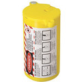 Product Image of Labeled Safety Plug Lockout, Gold (1/card)