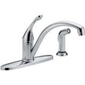 Product Image of Single Handle Kitchen Faucet with Spray (Chrome), 440-DST